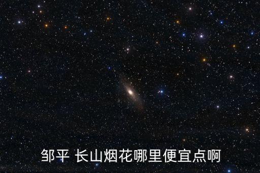  鄒平 長山煙花哪里便宜點啊