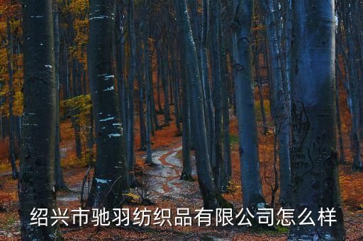  紹興市馳羽紡織品有限公司怎么樣