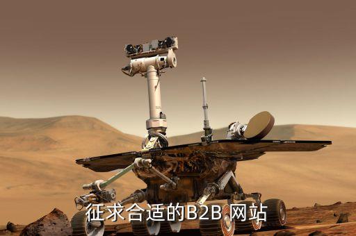 征求合適的B2B 網(wǎng)站