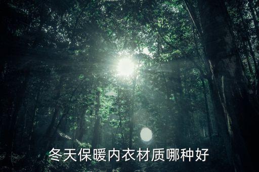 冬天保暖內(nèi)衣材質(zhì)哪種好