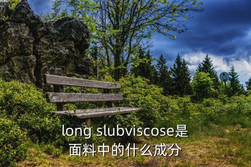 slub 紡織