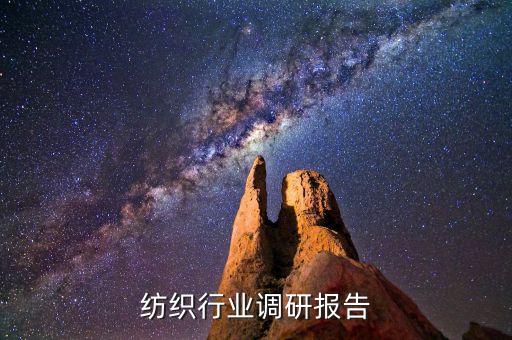 紡織行業(yè)調(diào)研報(bào)告