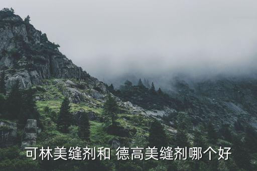 可林美縫劑和 德高美縫劑哪個好