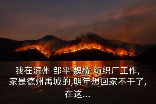 鄒平魏橋紡織廠