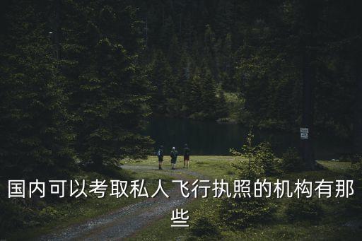 國內(nèi)可以考取私人飛行執(zhí)照的機(jī)構(gòu)有那些
