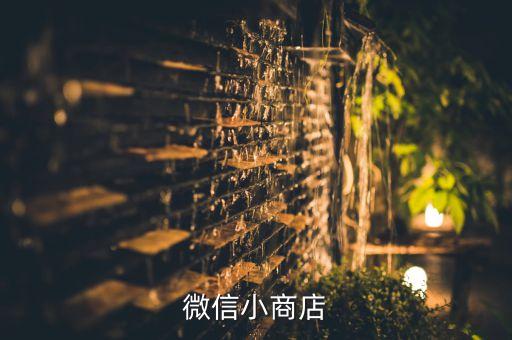 微信小商店