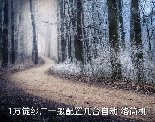 1萬(wàn)錠紗廠一般配置幾臺(tái)自動(dòng) 絡(luò)筒機(jī)