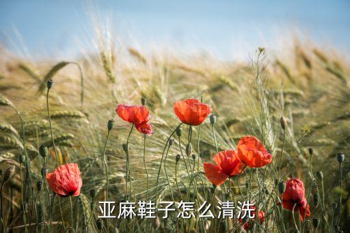  亞麻鞋子怎么清洗