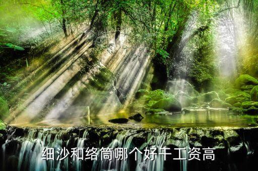 細(xì)沙和絡(luò)筒哪個(gè)好干工資高