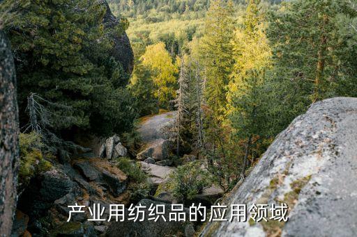 產(chǎn)業(yè)用紡織品的應(yīng)用領(lǐng)域