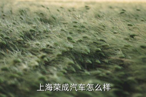  上海榮成汽車怎么樣