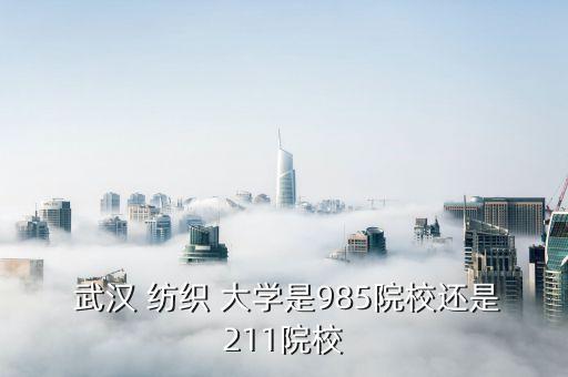 武漢紡織大學(xué)材料科學(xué)與工程學(xué)院