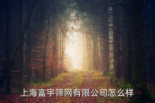 上海富宇篩網(wǎng)有限公司怎么樣