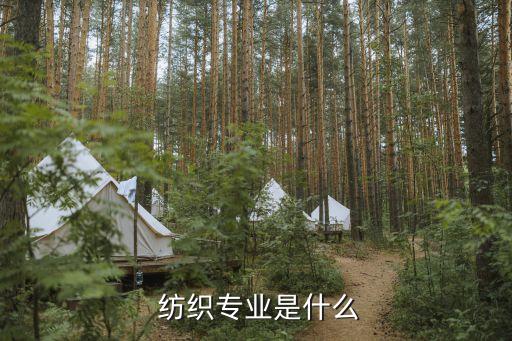  紡織專業(yè)是什么