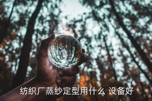  紡織廠蒸紗定型用什么 設(shè)備好