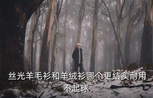  絲光羊毛衫和羊絨衫哪個更結(jié)實耐用不起球