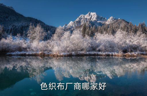 色織布廠商哪家好