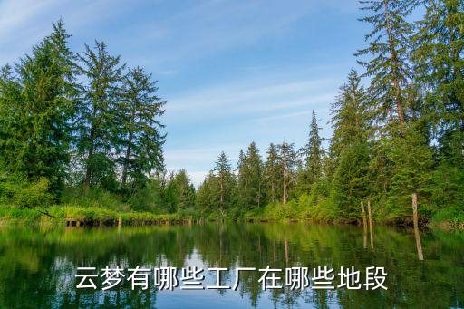 云夢有哪些工廠在哪些地段