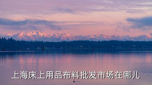 上海床上用品布料批發(fā)市場(chǎng)在哪兒