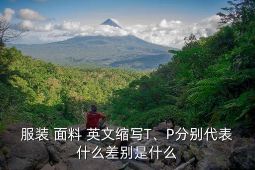 服裝 面料 英文縮寫T、P分別代表什么差別是什么