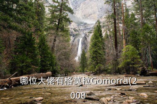 哪位大佬有格莫拉Gomorra(2008