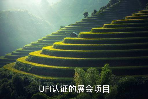 UFI認(rèn)證的展會(huì)項(xiàng)目
