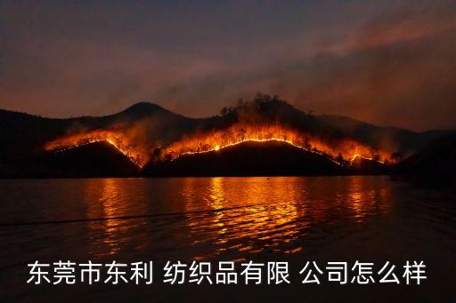昆山東利紡織是上市公司么