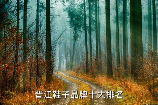 晉江鞋子品牌十大排名