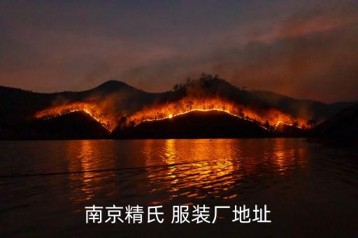 南京精氏 服裝廠地址