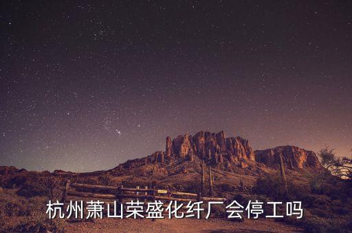 杭州蕭山榮盛化纖廠會停工嗎
