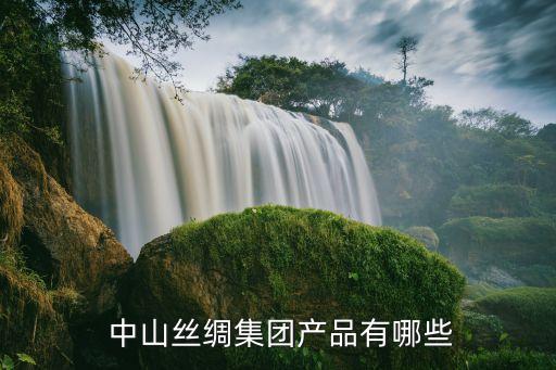  中山絲綢集團(tuán)產(chǎn)品有哪些