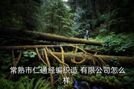  常熟市仁通經(jīng)編織造 有限公司怎么樣