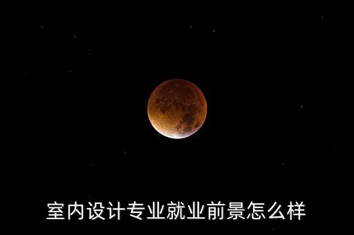 室內(nèi)設(shè)計(jì)專業(yè)就業(yè)前景怎么樣