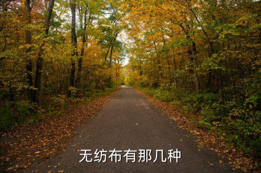無紡布有那幾種
