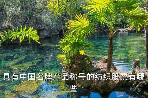 具有中國名牌產(chǎn)品稱號的紡織股票有哪些