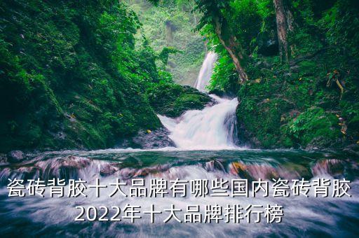 瓷磚背膠十大品牌有哪些國內(nèi)瓷磚背膠2022年十大品牌排行榜
