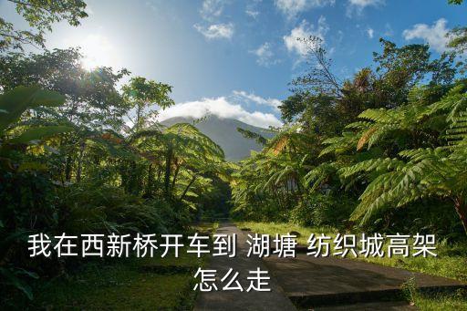 我在西新橋開車到 湖塘 紡織城高架怎么走