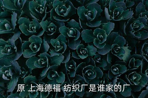 上海 紡織 公司,上海紡織公司排名