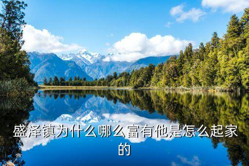  盛澤鎮(zhèn)為什么哪么富有他是怎么起家的