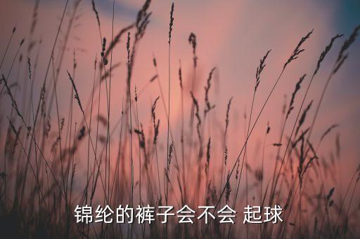 錦綸的褲子會不會 起球