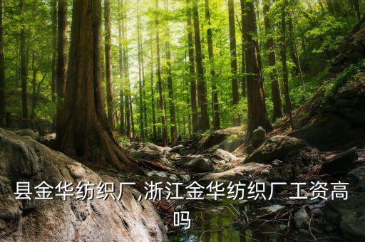 寶應(yīng)縣金華紡織廠,浙江金華紡織廠工資高嗎