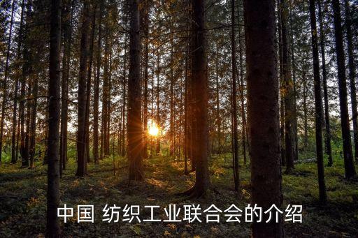 中國(guó)紡織協(xié)會(huì)機(jī)構(gòu)