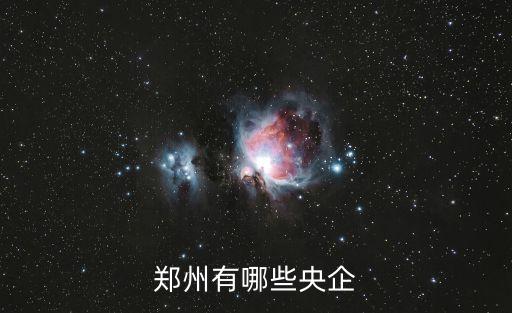 鄭州有哪些央企