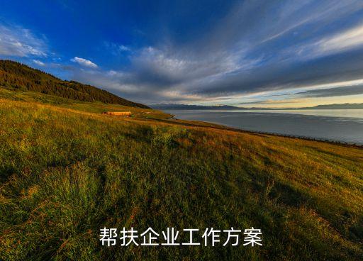 幫扶企業(yè)工作方案