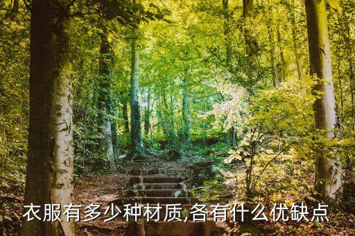 衣服有多少種材質(zhì),各有什么優(yōu)缺點(diǎn)