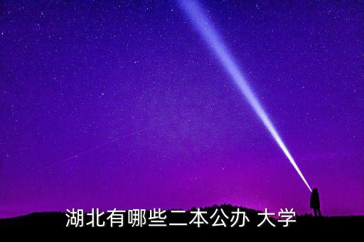 湖北有哪些二本公辦 大學(xué)