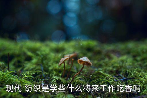 現(xiàn)代 紡織是學(xué)些什么將來工作吃香嗎
