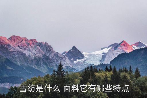  雪紡是什么 面料它有哪些特點