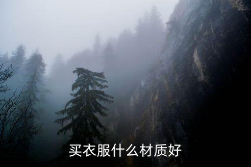 買衣服什么材質(zhì)好