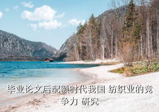 中國紡織建設(shè)公司研究
